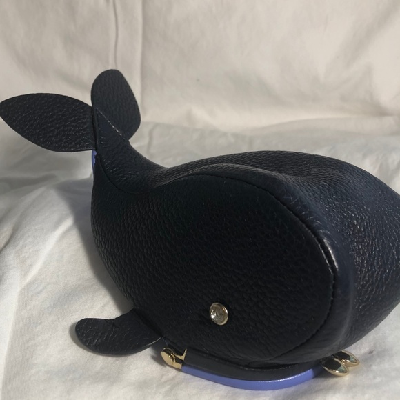 Kate Spade Off We Go Leather Whale Coin Wallet - Picture 3 of 8